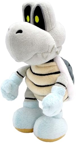 Little Buddy Super Mario All Star Collection 1598 Dry Bones Stuffed Plush, 8',Multi-Colored