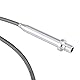 TH350 Kickdown Kabel, Edelstahl Geflochtenes Getriebe Kickdown Kabel Arretierung Kickdown