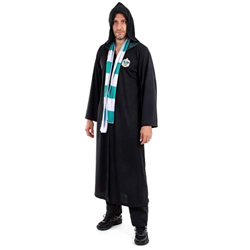 Fantasia Draco Malfoy Adulto - 45353 P Sulamericana Fantasias Preto/Verde P 38/40