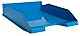 Exacompta 113283D Briefablage BeeBlue aus Recycling-Kunststoff DIN A4. Idealer Briefkorb für Ihre Organisation. Stapelbarer Ablagekorb Türkis Blauer Engel Combo Midi