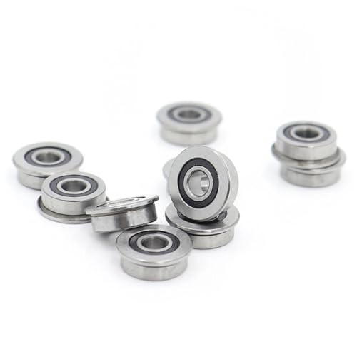 Rodamiento MF83-2RS 3x8x3mm de bolas miniatura con brida RF-830DD para motores 3