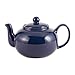 RSVP Blue 6 cup Stoneware Chai Teapot