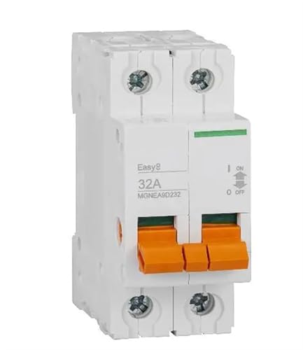 Disjoncteur d'isolement EA9D-INT125 32A 2P 400VAC MGNEA9D232 pour tableau