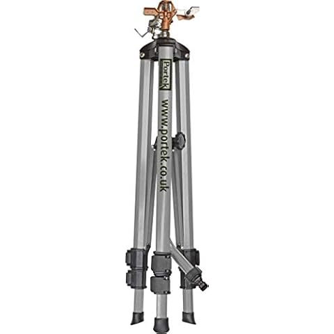 Portek 065 Tripod Garden Sprinkler 0 - 360° rotation Cover