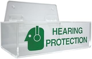 Ear Plug Dispenser, Clr Acrylic