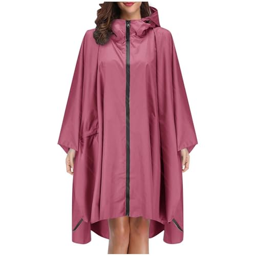 Parapluie tendance imperméable unisexe avec poches veste coupe-vent