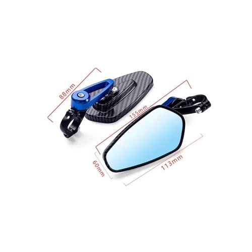 Retrovisor moto universal para manillar de motocicleta y ciclomotor clasico 3