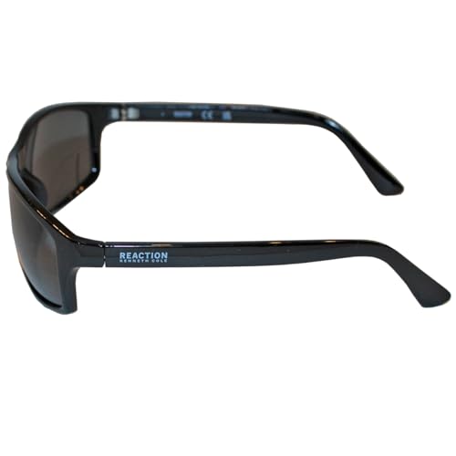 Kenneth Cole Reaction KC1384 Sport Golf Sunglasses, Black Frame/Smoke Lens2