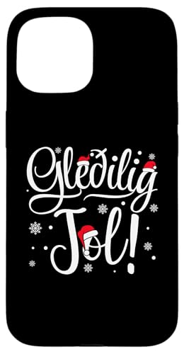 iPhone 15 Gledilig Jol Faroese Merry Christmas / Gleðilig Jól Case