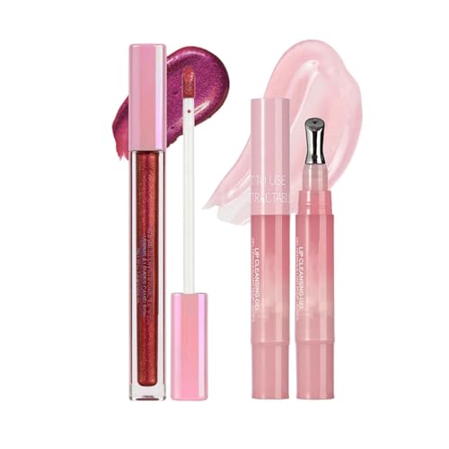 Gloss labial hidratante que soluciona los labios secos con brillo duradero 1