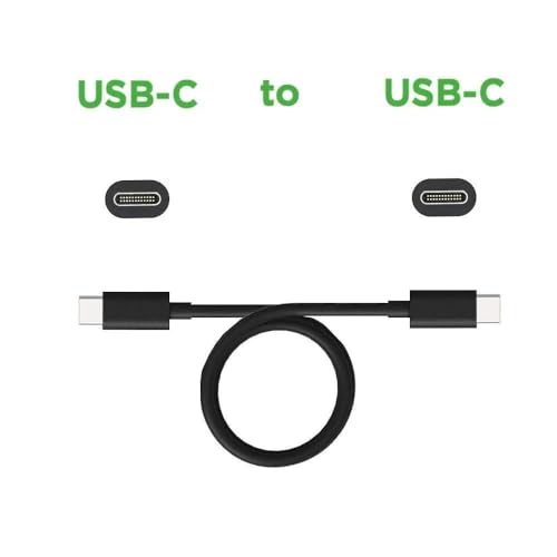 Image of USB C To C Cable 30CM, Type C To USB C 5Gbps, Type C To C Data Short Cable, For Fast Data Transfer and Charging USB type C External SSD and Android