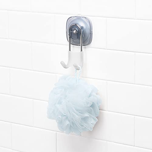Image of OXO Good Grips Suction Shower Hook | Shower Storage, Hooks Holds Loofahs, Towels & Razors, Ideal for Shower Organization