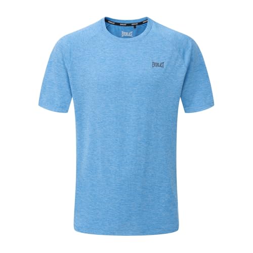 Everlast Mens T-Shirts Short Sleeve Light Blue S