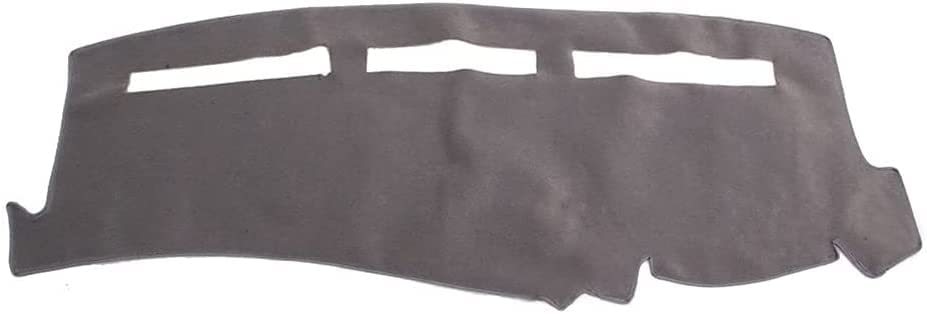 Hex Autoparts Dash Cover Mat Dashboard Pad Gray Compatible with Chevy Silverado 1500 2500 Tahoe 01-06