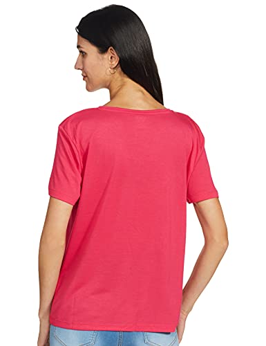 Image of Marks & Spencer Women's Regular T-Shirt (T41 8916K Cerise 4XL)