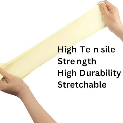 Image of 16 Inch Gloves - Long Cuff, Durable, Chemical-Resistant Safety Gloves for Industrial, Lab, Cleaning, Dishwashing, Home & Janitorial Use - Comfortable Fit (Latex, 1 Pair)