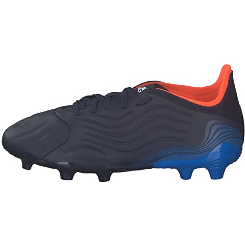 adidas Copa Sense.1 FG Junior Football Boots Soccer Cleats (UK 10K US 10.5K EU 28, Navy Orange White GW7403)2