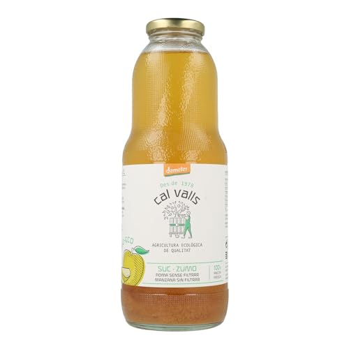 Zumo manzana sin filtrar ECO Cal Valls, 1 L