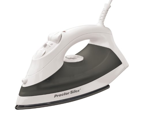 Proctor Silex Steam Iron & Vertical Steamer for Clothes with Nonstick Soleplate, 1200