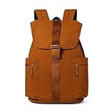 TABAGFKFNV Mochila ligera for mujer, bolso de viaje ligero y moderno, mochila minimalista de gran capacidad(Orange)