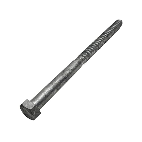 Decorex Hardware DHLS128-10 1/2 Inch X 8 Inch Lag Bolt Screws thumb #2
