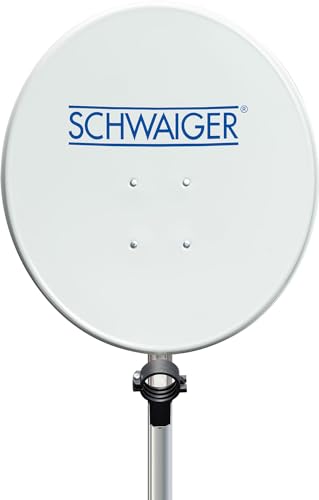 Schwaiger Satellitenschüssel 128 für Empfang von TV- und Radioprogrammen