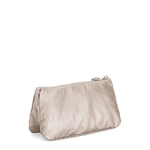 Kipling Bolsa grande para cosméticos Creativity, Bolsa grande Creativity, Brilho metálico, One Size