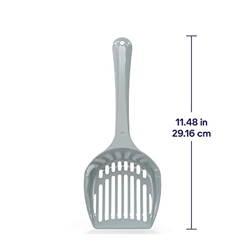 Litter Genie Cat Litter Scoop | for Your Cat Litter Box | Easy Scooping & Disposal | Grey