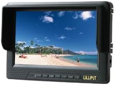 LILLIPUT 668GL-70NP/H/Y 7" Hdmi in with Ypbpr and Composite Inputs + 3 PCS BNC +Hot Shoe Mount+two Batteries +Hot Shoe Mount By Viviteq