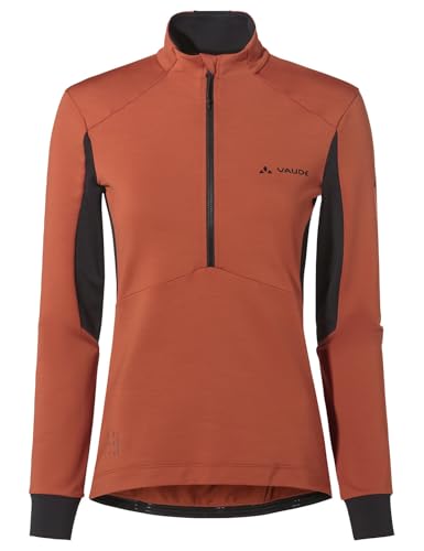T-shirt Kuro Halfzip Ls VAUDE pour rouler sans souffrir du vent frais