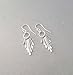 Sterling silver fringe earrings (French Wire)