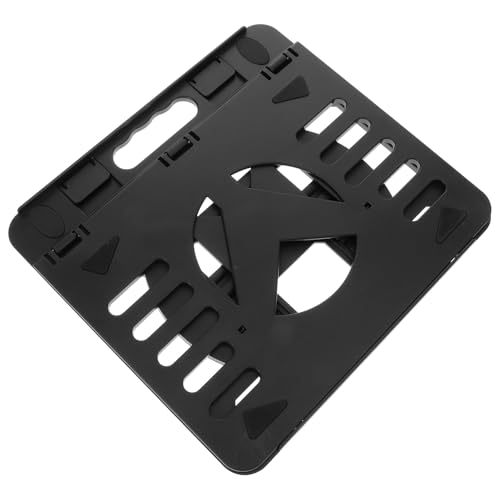Soporte plegable para laptop PRETYZOOM negro