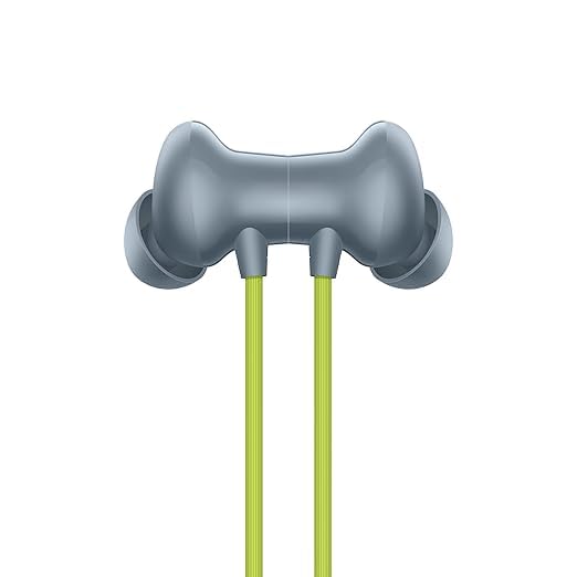 Image of Bluetooth Wireless in Ear Earphones Compatiblewith OnePlu Bullets Z2 Mic, Bombastic Bass - 12.4 Mm Drivers, 10 Mins Charge - 20 Hrs Music, 30Hrs Battery Life (Jazz Green)