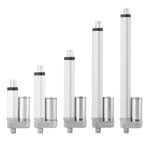 Actuador lineal de 12V para levantar componentes pesados del coche con motor de 100mm