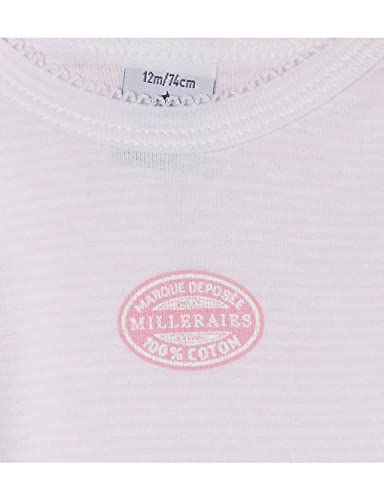 Petit Bateau BABY GIRLS 2 PACK BODYSUITS STYLE 15050 SIZES 1-12 MONTHS3