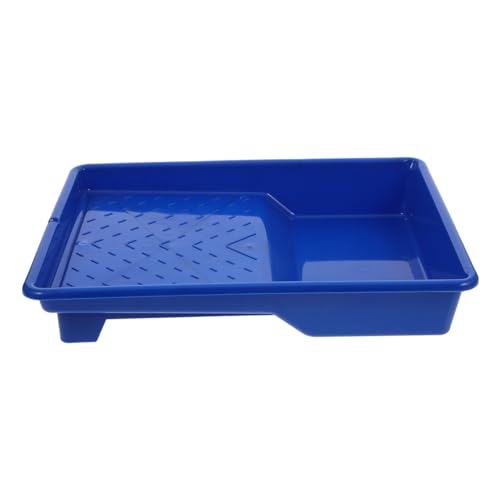 PENIKOKO Vaschetta per Pittura in Plastica Blu con Design Durevole e Contenitore per Rulli Adatta Progetti Professionali e Te per Uso Versatile e Controllo Ottimale della Vernice