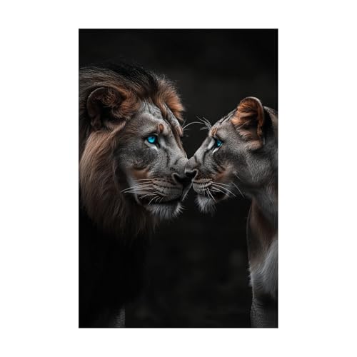 NEKAOEU(�l�J�I�E) �����ǉ�̑��� ���ۉ� �u���b�N�E�A���h�E�z���C�g�E���C�I�� �A�[�g�p�l�� �k�� ���R �|�X�^�[ �X �A�� ���i�� �Ǌ|���G�� �C���e���A ��^ �����C ���� ���� �J�^(�D�F)-40x60cm �z����