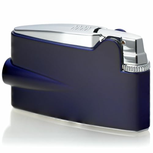 Encendedor Ronson Varaflame mini Azul Metálico miniatura 2