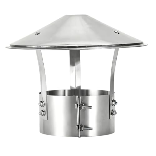 Tapa de chimenea de acero inoxidable para evitar nidos y entrada de agua 2