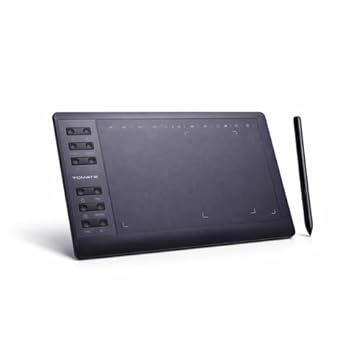 Mesa Digitalizadora com Caneta 11,6 Polegadas MTM-1106 12 Botões Sensibilidade de Precisão 8192