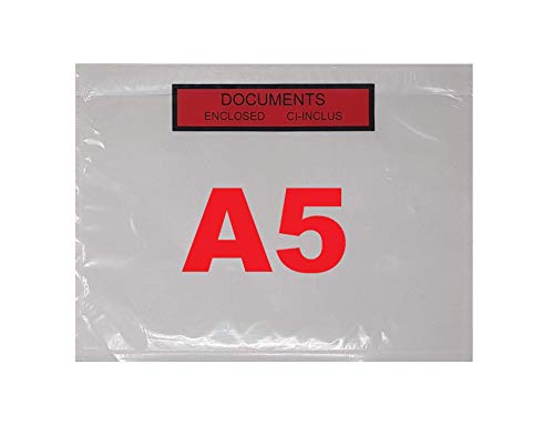 250 Pochettes Document Ci-inclus A4 Format 31,5 X 22,5 Cm