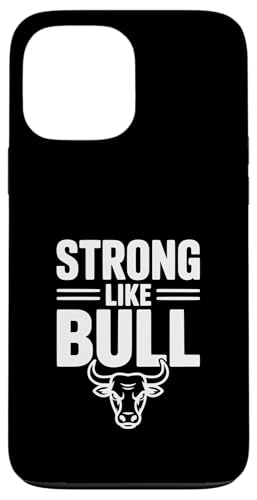 Strong Like Bull ���`�x�[�V�����A�b�v �W�� �t�B�b�g�l�X ���[���A �X�}�z�P�[�X iPhone 13 Pro Max �p