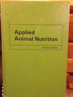Hardcover Applied Animal Nutrition Book