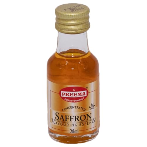 Flavouring Essence 28ml Bottle Halal Different Flavours Essance For Baking Cooking Drinks HerbsnSpiceit (28ml, Saffron)