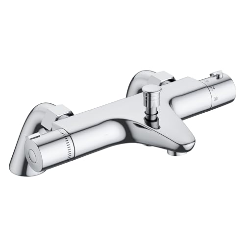 MORADO Thermostatic Bath Shower Mixer, Solid Brass