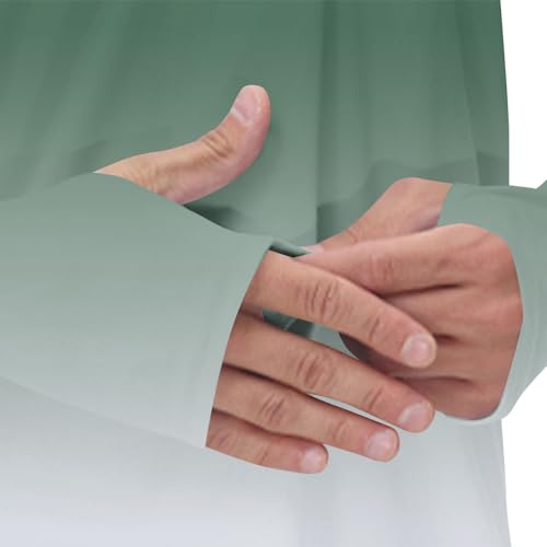 UPF 50+ Fishing Shirts for Men UV Protection Hoodie Shirt with Neck Gaiter Long Sleeve Quick Dry Hiking Sun Shirts4