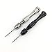 KINGFOREST Precision Pin Vise Hand Drill - Steel Manual Tool with 20-Piece Micro Bits (0.8-3mm) for Resin Casting Molds, Woodworking, Jewelry Making, Model Kits & Miniature Crafting（Black）