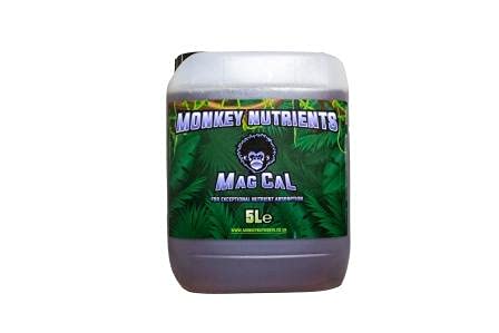 Monkey Nutrients Cal Mag 5 Litre Hydroponics Calcium Magnesium Additive