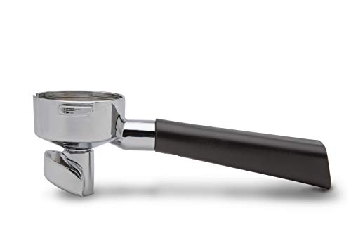 LELIT PLA572V Portafiltro 2 vías con manija de Design, Tecnopolímeros, Marrone Satinato - Imagen 3