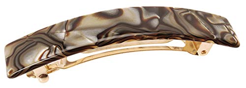 Barrette rectangulaire classique France Luxe taille unique pour femme